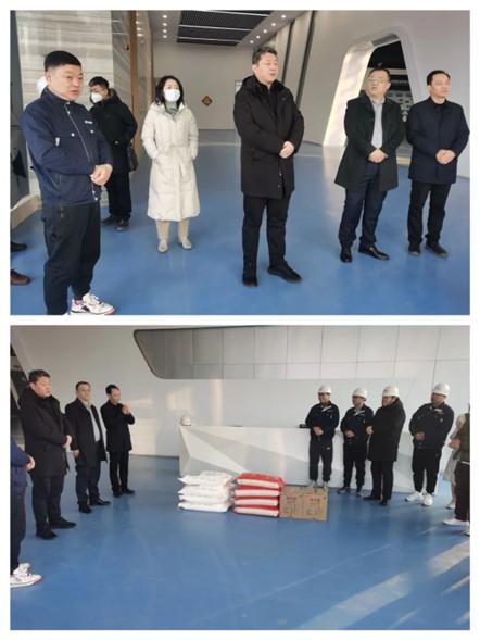 黨委副書(shū)記、總經(jīng)理崔仲民看望慰問(wèn)春節(jié)堅(jiān)守一線值守人員