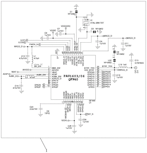 藍牙pcb圖（藍牙耳機pcb原理圖）-圖1