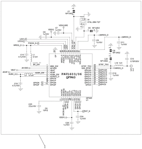 藍牙pcb圖（藍牙耳機pcb原理圖）-圖2